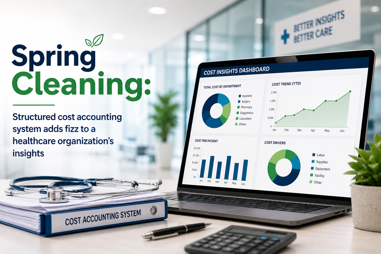 Spring Cleaning: Structured cost accounting system adds fizz to a healthcare organization's insights
